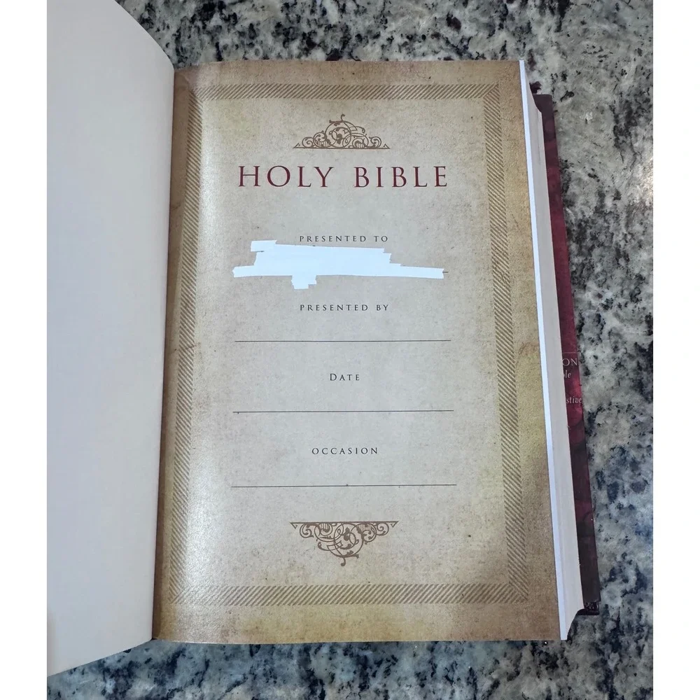Thomas Nelson King James Study Bible Second Edition Hardcover Signature Series